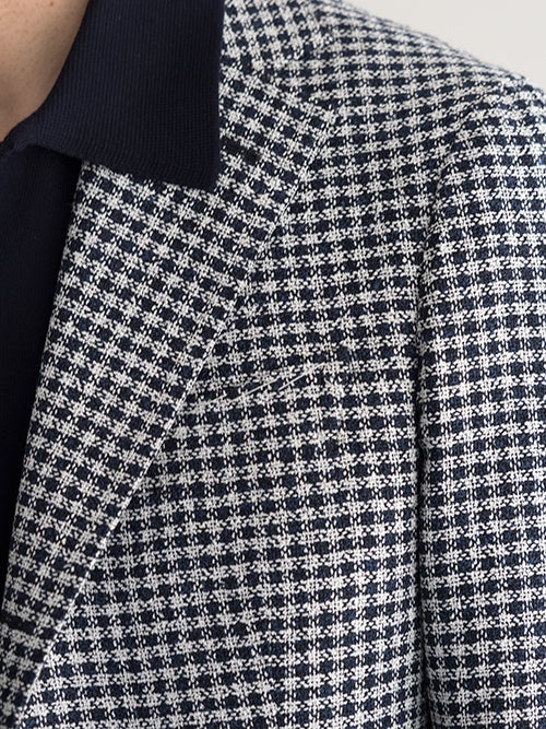 TITO ALLEGRETTO ティトアレグレット 千鳥格子柄シングルジャケット