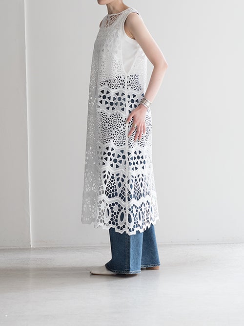 MATOKAMATOKA マトカマトカ レースワンピース WHITE | ITAL STYLE WEAR