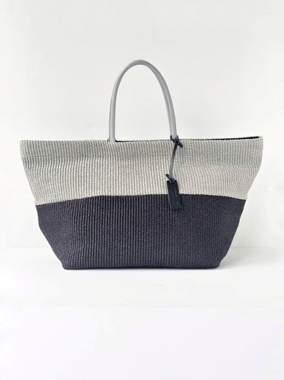 MARCO MASI マルコマージ カゴトートバッグ GRAY/BLACK | ITAL STYLE WEAR