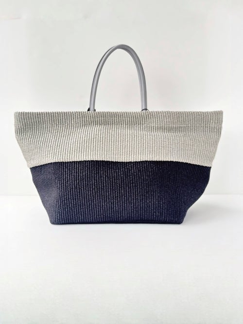 MARCO MASI マルコマージ カゴトートバッグ GRAY/BLACK | ITAL STYLE WEAR