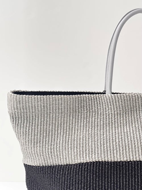 MARCO MASI マルコマージ カゴトートバッグ GRAY/BLACK | ITAL STYLE WEAR
