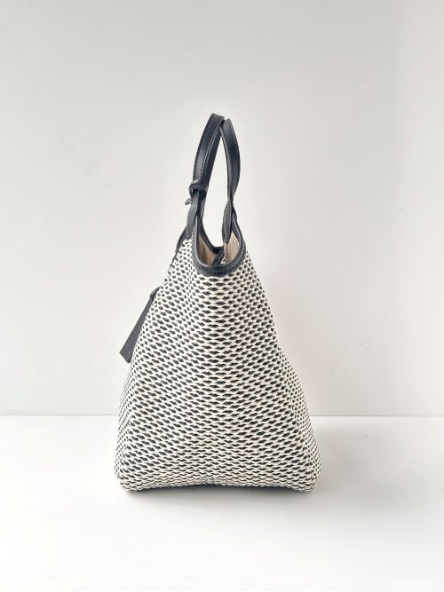 MARCO MASI マルコマージ カゴバッグ(M) BK/WH | ITAL STYLE WEAR