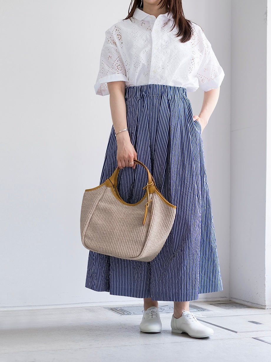 MARCO MASI マルコマージ カゴバッグ(M) BEIGE | ITAL STYLE WEAR