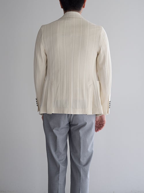 CIRCOLO 1901 チルコロ 1901 パネル編み ダブルジャケット OFFWHITE