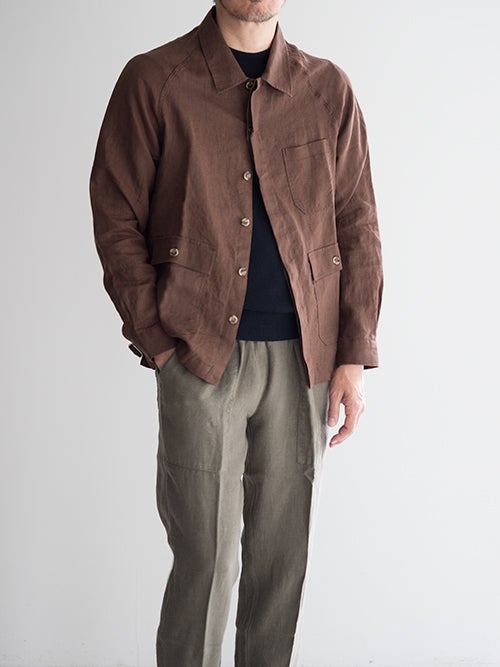 新品 ドゥーズィエムクラス 購入 ORIAN リネン シャツ ORIAN オリアン リネンシャツジャケット 【全2色】 | ITAL STYLE WEAR