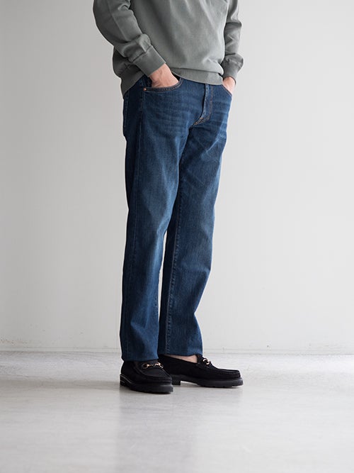 YCHAI イカイ ウォッシュデニム ROBUSTO(ロブスト） BLUE | ITAL STYLE