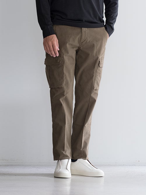 OUTLET】 【SALE】40WEFT フォーティーウェフト コットンテーパード