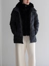 CAPE HORN ALVAREZ MATT ダウンジャケット ブラックの着用コーディネート