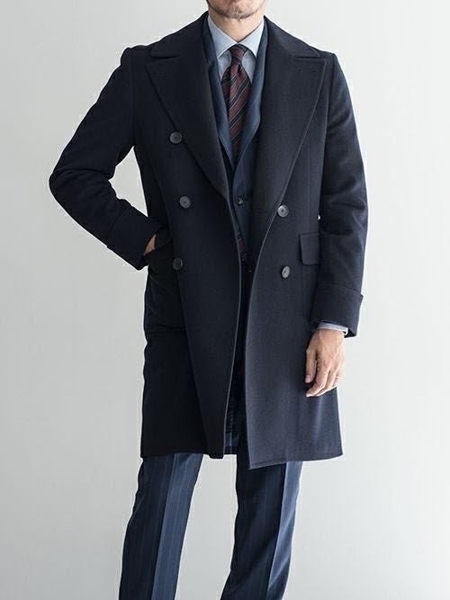 Artigianale アルティジャナーレ カシミヤ混生地 インバーテッド